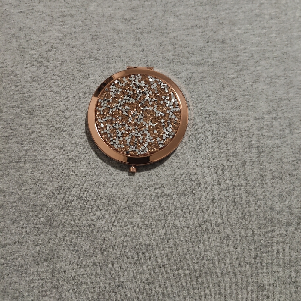 Rose Gold Pocket Mirror